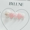 Crooked Rabbit Handmade Nail Tips Pink Nail Tips - Short