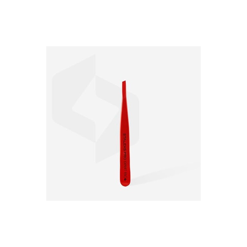 STALEKS PRO Tweezers for thin or sparse eyebrows, precise, stainless