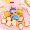 Toast Bread Eraser Stationery Bread Shape Pencil Eraser Sketching Tools