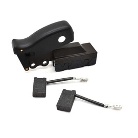 Superior Electric DW708-KIT Switch and Carbon Brush Kit Compatible with Dewalt DW708 Miter Saw Replaces OEM 153609-00, 381028-02 & 381028-08