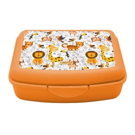 NERTHUS FIH 921 Children's Safari Lunch Box Lightweight and Easy to Clean