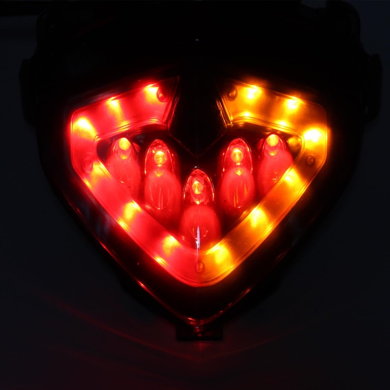 iTobest Motorcycle LED Tail Light - Integrated LED Tail Brake