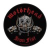 Motorhead Iron Fist Skull Woven Patch