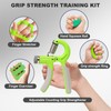 Hand Trainer Set with Adjustable Resistance, 5-Piece Finger Trainer Set