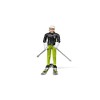 Bruder Toys - Bworld Skier Action Figure and Skiing Accessories