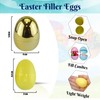 15x Easter Colourful Plastic Filler Eggs, Egg Hunt, Basket Stuffers,