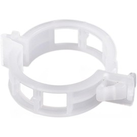 100Pcs White Plastic Trellis Clips Plant Support Clips,Tomato Clip,Cages Plants Vine Vegetable Fastening Clip Grafting Tools Make Plant Grow Upright and Healthier,Plants Support Structures