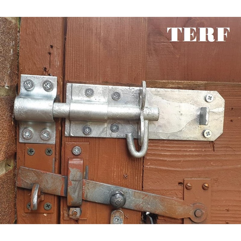 TERF® Heavy Duty Brenton Bolt Galvanised 150mm (6 inch) Strong