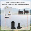 Witproton Solar Panel Connector Caps 10 Pairs, IP67 Weather Male