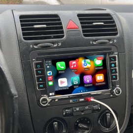 ESSGOO For VW Volkswagen Jetta Passat 7" Carplay 4+64G Car Stereo Radio GPS USB Type-C