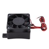 PTC Fan Heater DC12V 50W Constant Temp Heating Insulated Mini