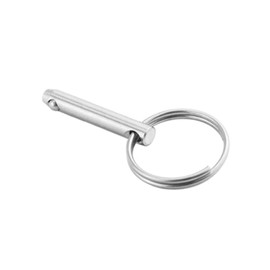 6.3mm 316 Stainless Steel Quick Release Pull Ring Detent Pin, Spring Marine Safety Pin Marine Hardware Boat Parts and Accessories
