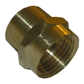 LASCO 15-1709 3/4-Inch Female Garden Hose Thread by 3/4-Inch Female Pipe Thread Brass Adapter