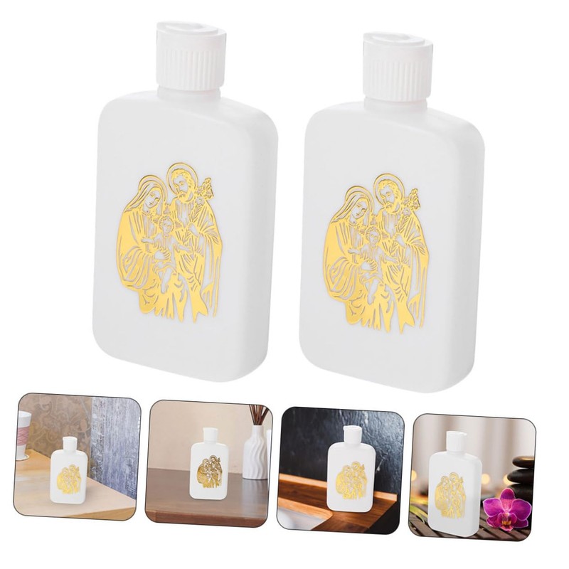Alipis 8Pcs Holy Water Bottles Religious Blessing Water Bottle for