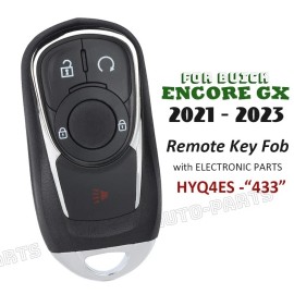 KeylessAutoParts HYQ4ES for Buick Encore GX 2021 2022 2023 Proximity Smart Keyless Remote Key Fob