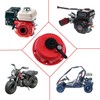 Red Plastic Easy Quick Fast Pull Start Recoil Starter Assembly