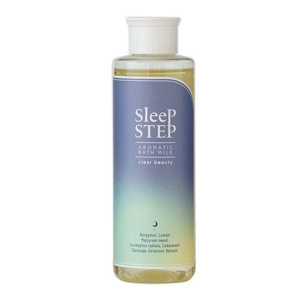 SLEEP STEP Bath Milk, Clear Beauty, 6.8 fl oz (200 ml)