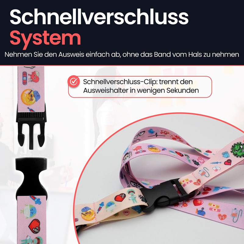 VERY IMPORTANT RUNNER - Nurse Lanyard 56 x 2 cm