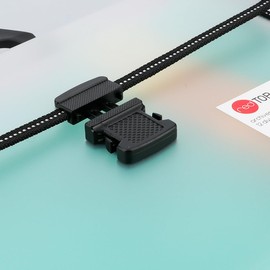 Office Depot | archivero expandible de plástico con agarradera carta | 12 Divisiones | Blanco Transparente con separadores | Organizador de documentos | Organizador con separadores | Tamaño carta