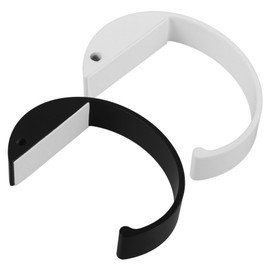 PACKOVE 2pcs Multi-Function Desk Hooks for Schoolbags and Handbags Removable Adhesive Table Hangers for Easy Storage Sleek Design for Students and Home Use