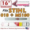 For STIHL COPPERHEAD 16" Bar for STIHL 018 MS180 Chainsaws