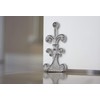 Comfify Fleur De Lis Cast Iron Toilet Paper Roll Holder