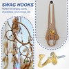 PATIKIL Swag Hooks, 4 Pcs Heavy Duty Ceiling Hooks with