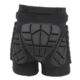 WL Products HP040 High Shock Absorption EVA Material Hip Protector Black / 8 Sizes Available From XXS to XXXL Butt Guard, Snowboarding and Skeboarding