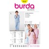 Burda Sewing Pattern 9747 Pyjamas Size 98-170