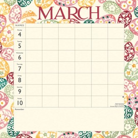 Emma Bridgewater Golden Tulips 2024 Weekly Family Planner A3 (297 x 420 mm)