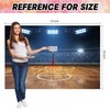 Basketball Court Spotlight Scene Backdrop Banner - Photography Background for