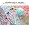 Knitting Stitch Counter, Plastic Crochet Row Counter Knit Tools Needlecraft
