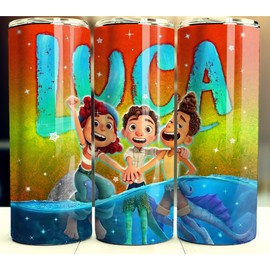 9 in Luca 20oz Tumbler Insulated Travel Mug Stainless Steel Cup Straw