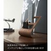 山崎実業(Yamazaki) リモコンラック ブラウン 約W15×D12×H15.5cm リン RIN リモコン 収納 天然木 6492