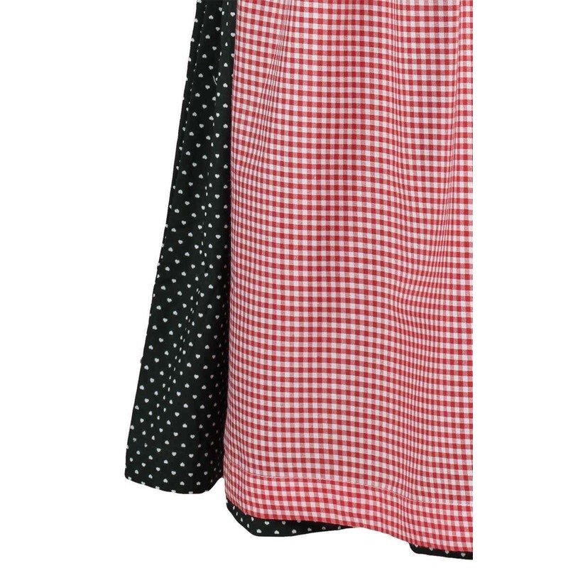 Isar-Trachten Girls' Dirndl Green with Blouse, Green, 80, Green
