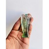 Natural Green Fluroite Crystal Angel Handmade Crystal Home Office Decorative