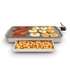 bella 10" x 20" Electric Griddle with Warming Tray, EverGood™