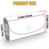 BVYA Pill Organizer Case, Weekly Travel Pill Case Medication Reminder,for