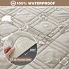 TAOCOCO 100% Waterproof Recliner Sofa Covers 3 Seater Split Couch