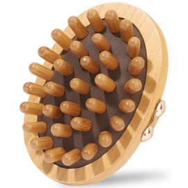 Kootinn Wooden Massage Comb for Body and Scalp, Meridian Trigger Point Massager, Gua Sha Sandalwood Comb for Body Relief and Hair Growth