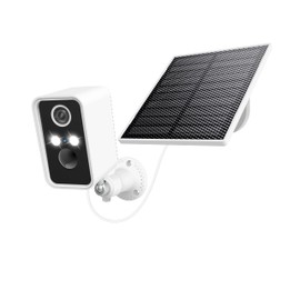 JSONPHX Security Camera Wireless Outdoor,Wireless Solar Outdoor Camera, Night Vision,PIR Motion Detection,Weatherproof,No Wiring Needed,Compatible with 2.4GHz WiFi,Cloud Service,Compatible with Alexa