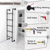 64in Home High Loft Attic Bed Step Ladder - Basement