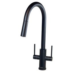Luna&Muni,Kitchen Faucet Matte Black,Kitchen faucets,Kitchen Faucet with Pull Down Sprayer