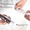 LHS Pepper Mill Grinder Salt Grinder, Arcylic Peppercorn Grinders with