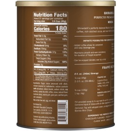 Ghirardelli Mocha Frappe, Powder, 3.12 lb