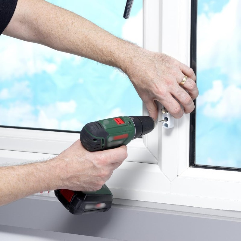 Cardea Pro Push and Turn Lock Child Safety Cable Window