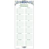 Birthdays To Remember - Magnetic Birthday Calendar with Floral Design
