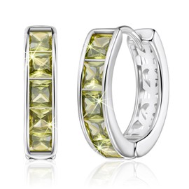 Linawe Small Hoop Earrings, Piercing Ring, Helix Earrings, Nickel-Free Jewellery, Women, Gold, Rose Gold, Silver, Mini Hoop Earrings, Copper Brass, Moissanite