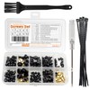 Akuoly Computer Screws Desktop Screw Set Standoffs for PC Mounting