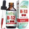 Organic Vitamin B12 Liquid Drops – Extra Strength 5000 mcg